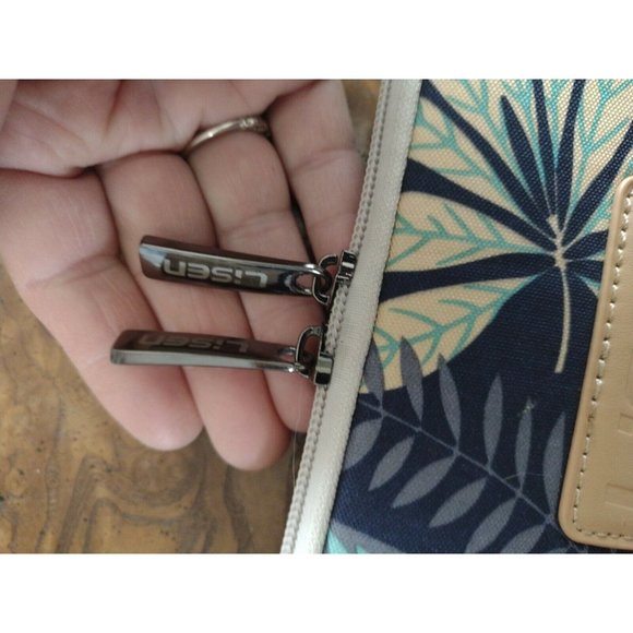 Laptop Sleeve Canvas Case Casual Zipper For iPad and Tablet 12" Black Forest - Picture 4 of 8